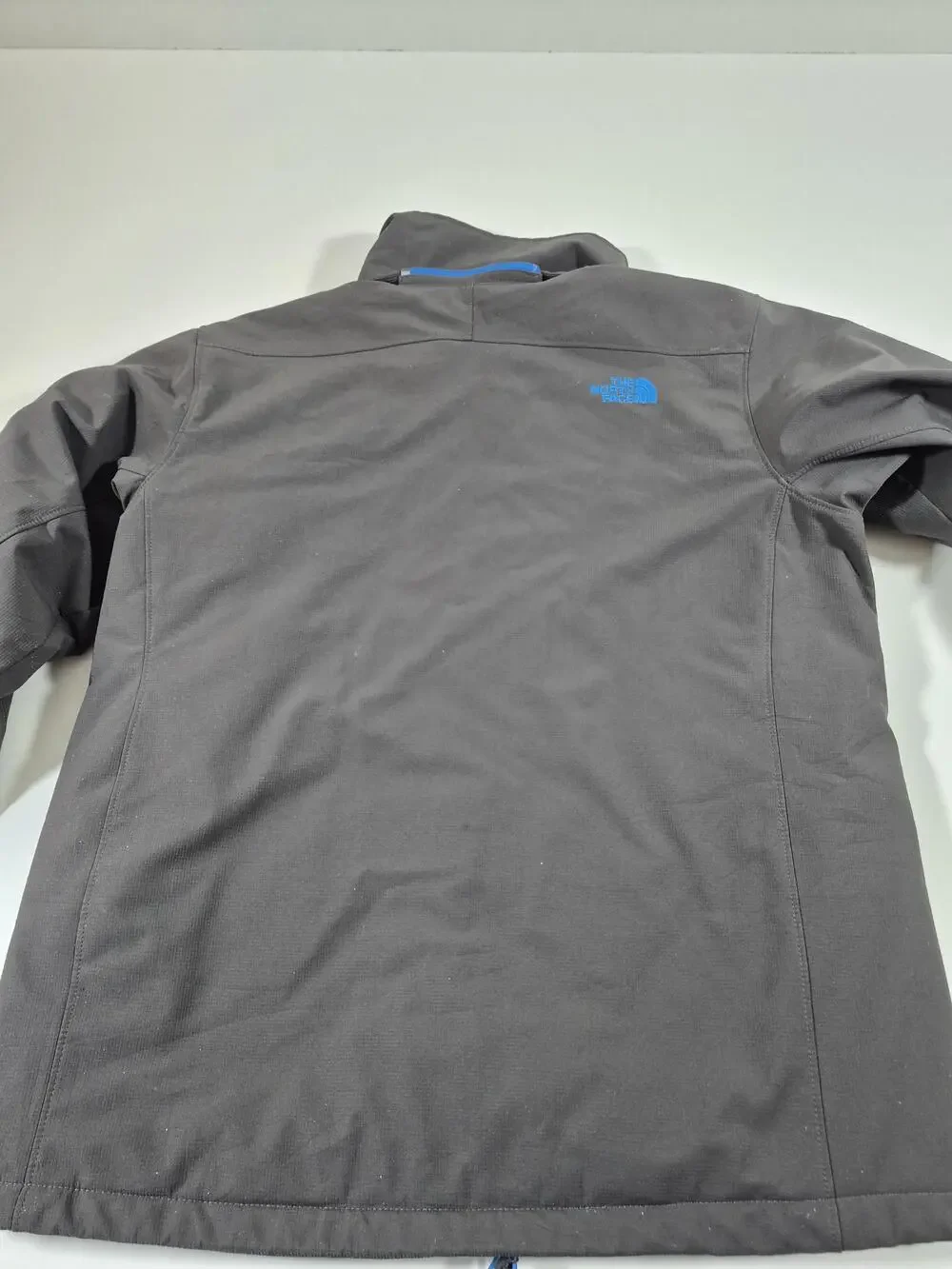 The North Face Jacket Mens Large Gray Primaloft Insulated Full Zip Ski FLAW